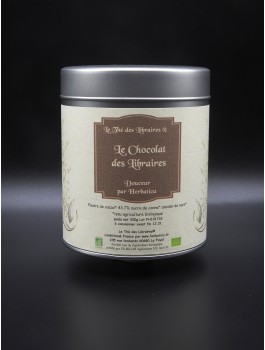 Le Chocolat d'antan ou chocolat Libraires® 200g Bio* Boite métal